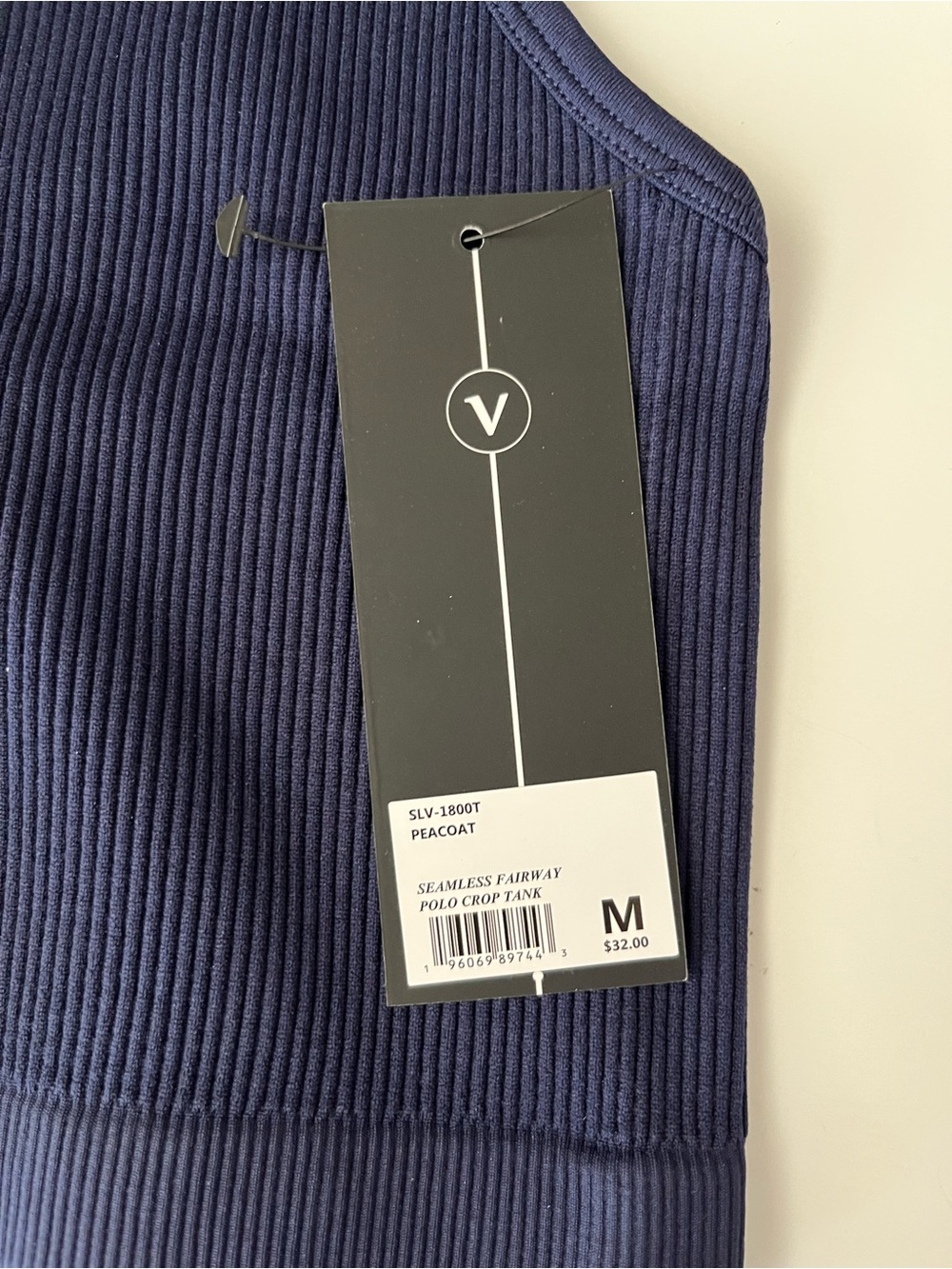 Velocity | NWT Seamless Fairway Polo Crop Tank - Picture 5 of 5